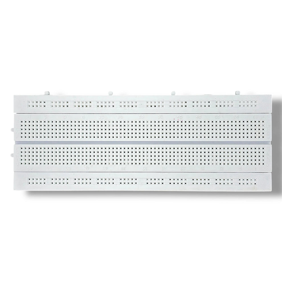 830 Points Solderless Breadboard for Arduino & DIY Electronics Projects | Reusable Prototyping Board