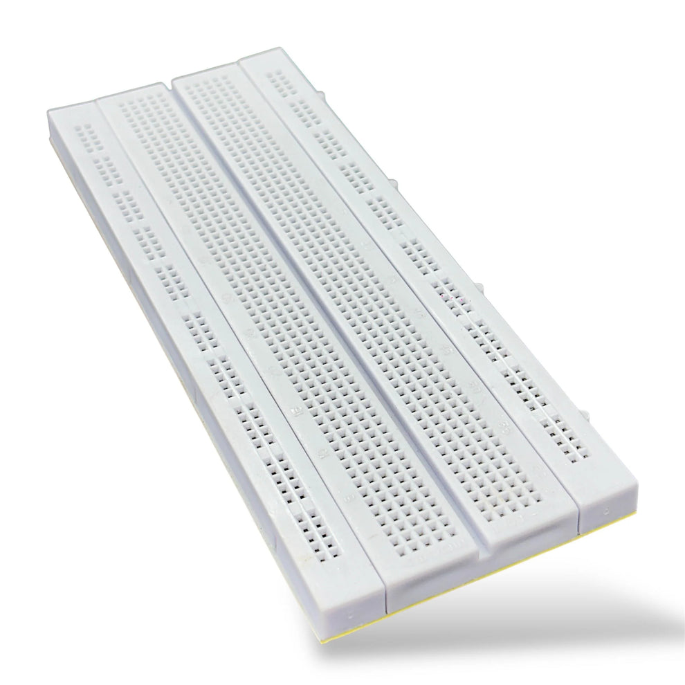 830 Points Solderless Breadboard for Arduino & DIY Electronics Projects | Reusable Prototyping Board