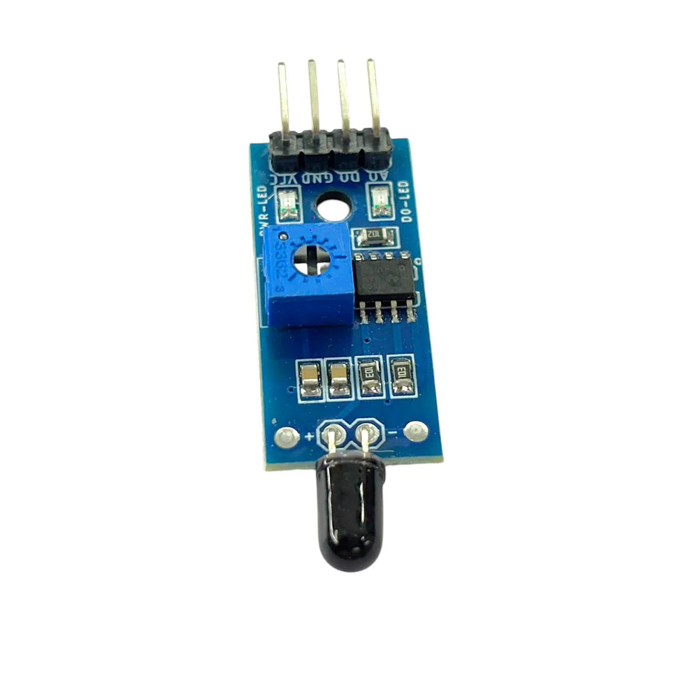 Fire Flame Sensor  Module | Infrared  Flame Detection  Sensor |  Compatible with Arduino, Raspberry Pi & IoT Projects