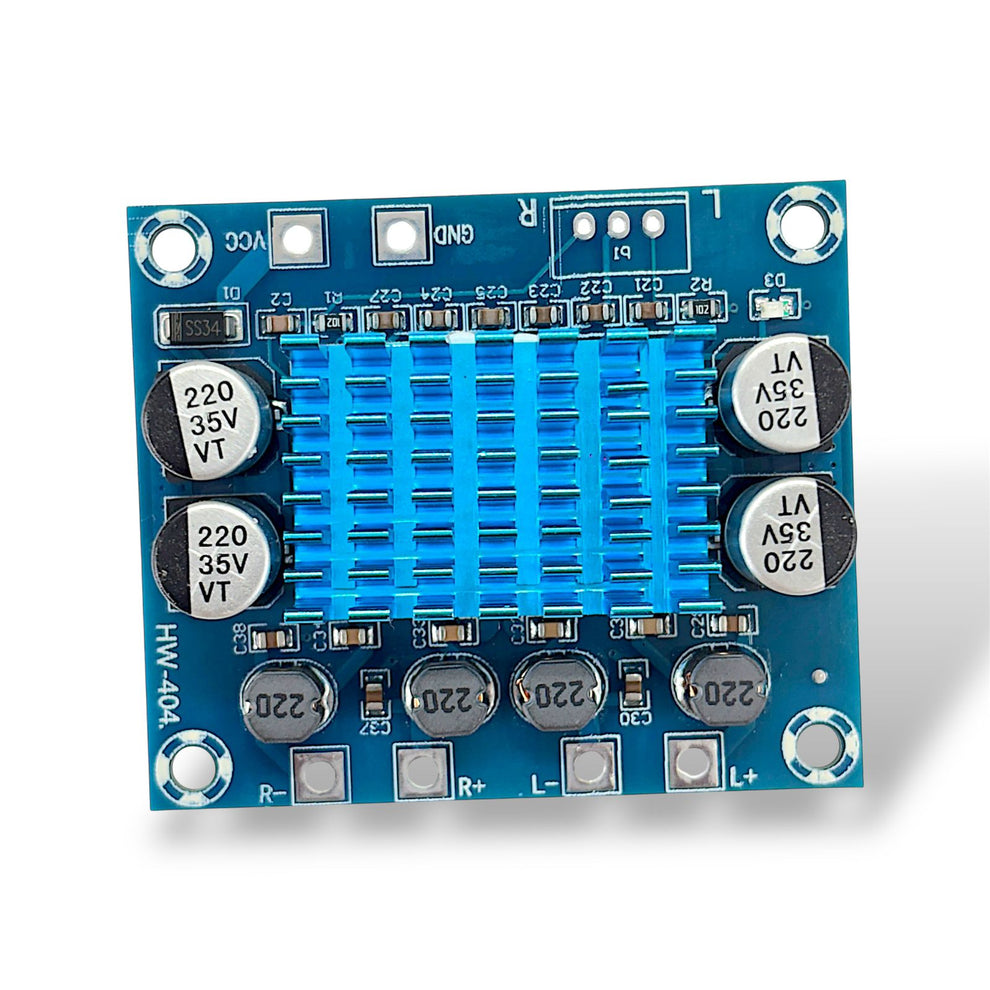 ΧΗ-Α232 ΤΡΑ3110 CA3110S  30W+30W Stereo Audio Amplifier Board 2.0 Channel Digital Power Amplifier Module for DIY Speakers & Home Audio Projects (12V-24V)