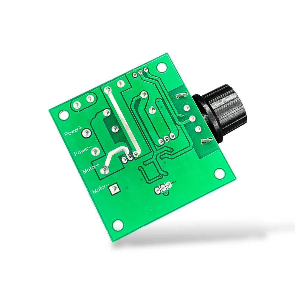 12V 10A DC Motor Speed Controller | PWM Motor Driver Regulator with Knob - High Power DC Speed Control Module
