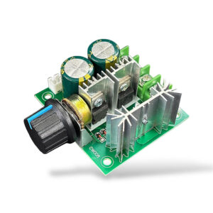 12V 10A DC Motor Speed Controller | PWM Motor Driver Regulator with Knob – High Power DC Speed Control Module
