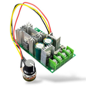 12V-48V 20A DC Motor Speed Controller | PWM Motor Driver Regulator with External Knob High Power DC Speed Controller Module