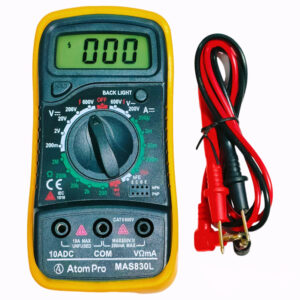 Digital Multimeter MAS830L Original AC/DC Voltage, Current & Resistance Tester