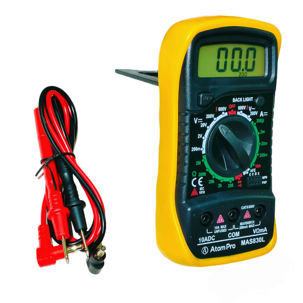 Digital Multimeter MAS830L Original AC/DC Voltage, Current & Resistance Tester