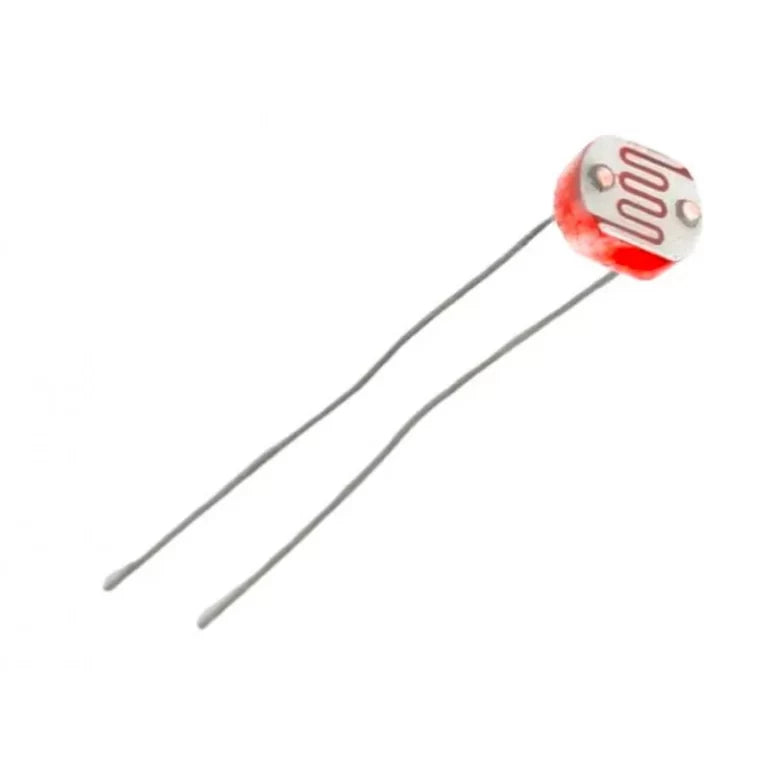 5mm LDR Light Dependent Resistor Pack of 5 | Photoresistor Sensor for Arduino, Automatic Light Control & DIY Electronics
